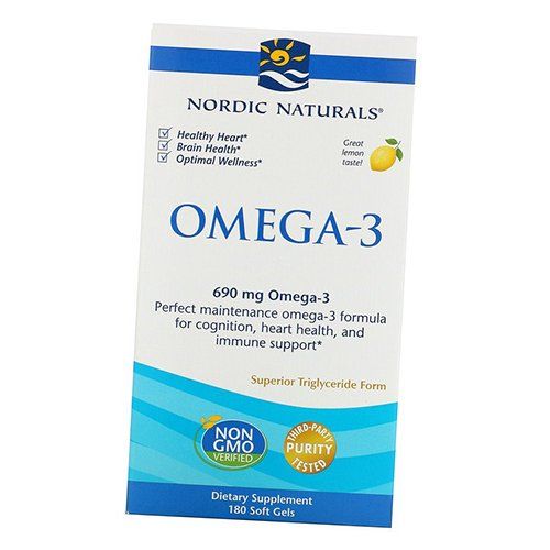 Очищенный рыбий жир, Омега 3, Omega-3, Nordic Naturals 180гелкапс Лимон (67352015)
Очищенный рыбий жир, Омега 3, Omega-3, Nordic Naturals 180гелкапс Лимон (67352015)