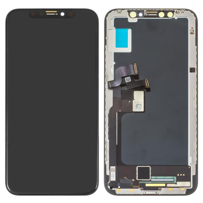 Дисплейный модуль / экран (дисплей + Touchscreen) для Apple iPhone X LCD Compleate (TFT), Black Copy
Дисплейный модуль / экран (дисплей + Touchscreen) для Apple iPhone X LCD Compleate (TFT), Black Copy