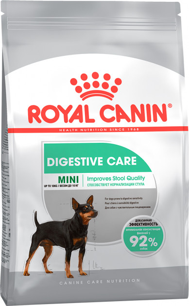 Сухой корм для собак малых пород Royal Canin MINI DIGESTIVE CARE для собак с чувствительным пищеварением (3 кг)
Сухой корм для собак малых пород Royal Canin MINI DIGESTIVE CARE для собак с чувствительным пищеварением (3 кг)