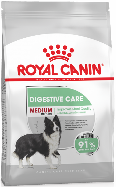 Сухой корм для собак средних пород Royal Canin MEDIUM DIGESTIVE CARE для собак с чувствительным пищеварением (3 кг)
Сухой корм для собак средних пород Royal Canin MEDIUM DIGESTIVE CARE для собак с чувствительным пищеварением (3 кг)