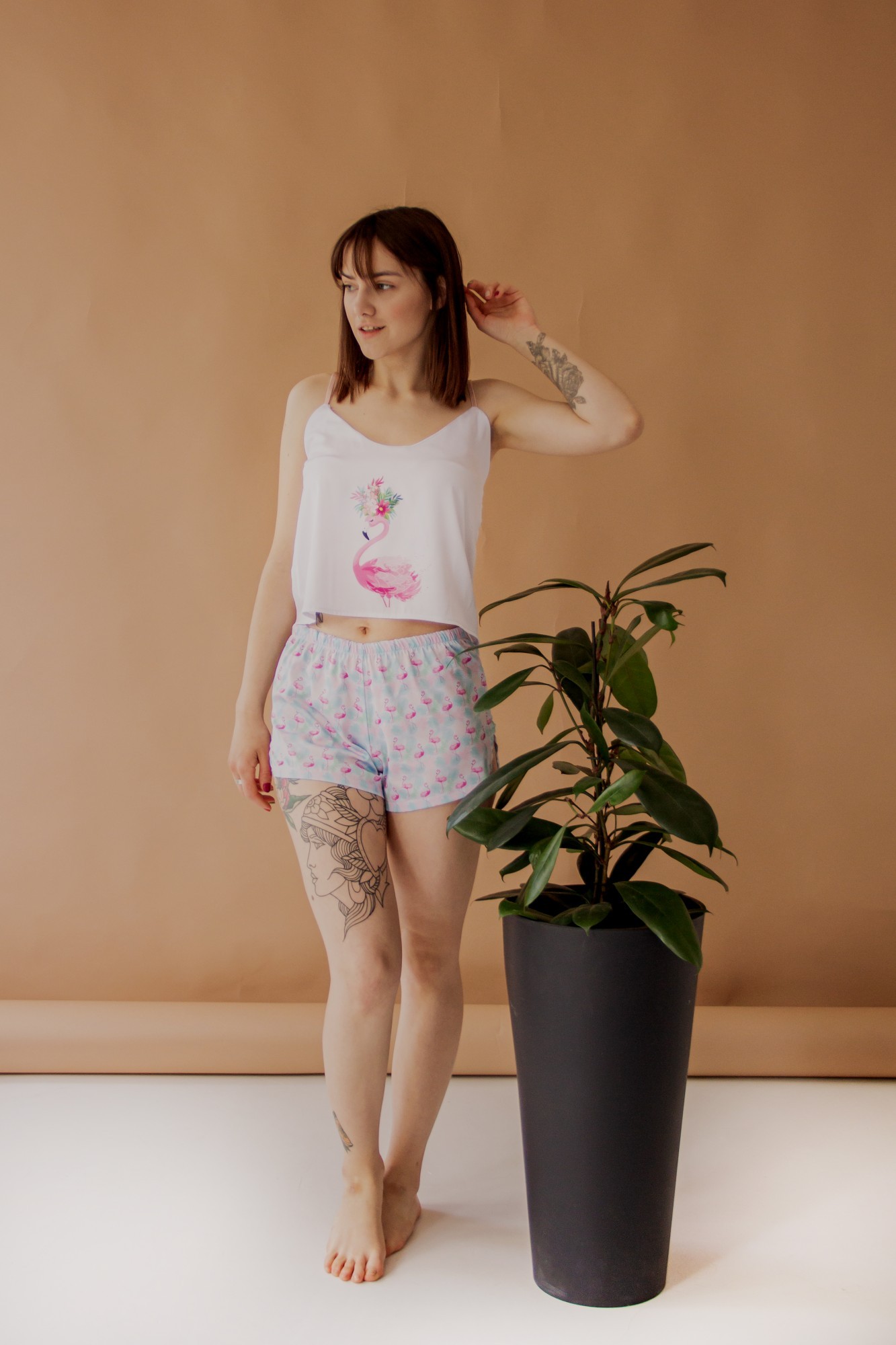 Пижама с укороченным топом Mia Flamingo Розовый FLAM, Пижама с укороченным топом Mia Flamingo M Розовый FLAM
Пижама с укороченным топом Mia Flamingo Розовый FLAM, Пижама с укороченным топом Mia Flamingo M Розовый FLAM