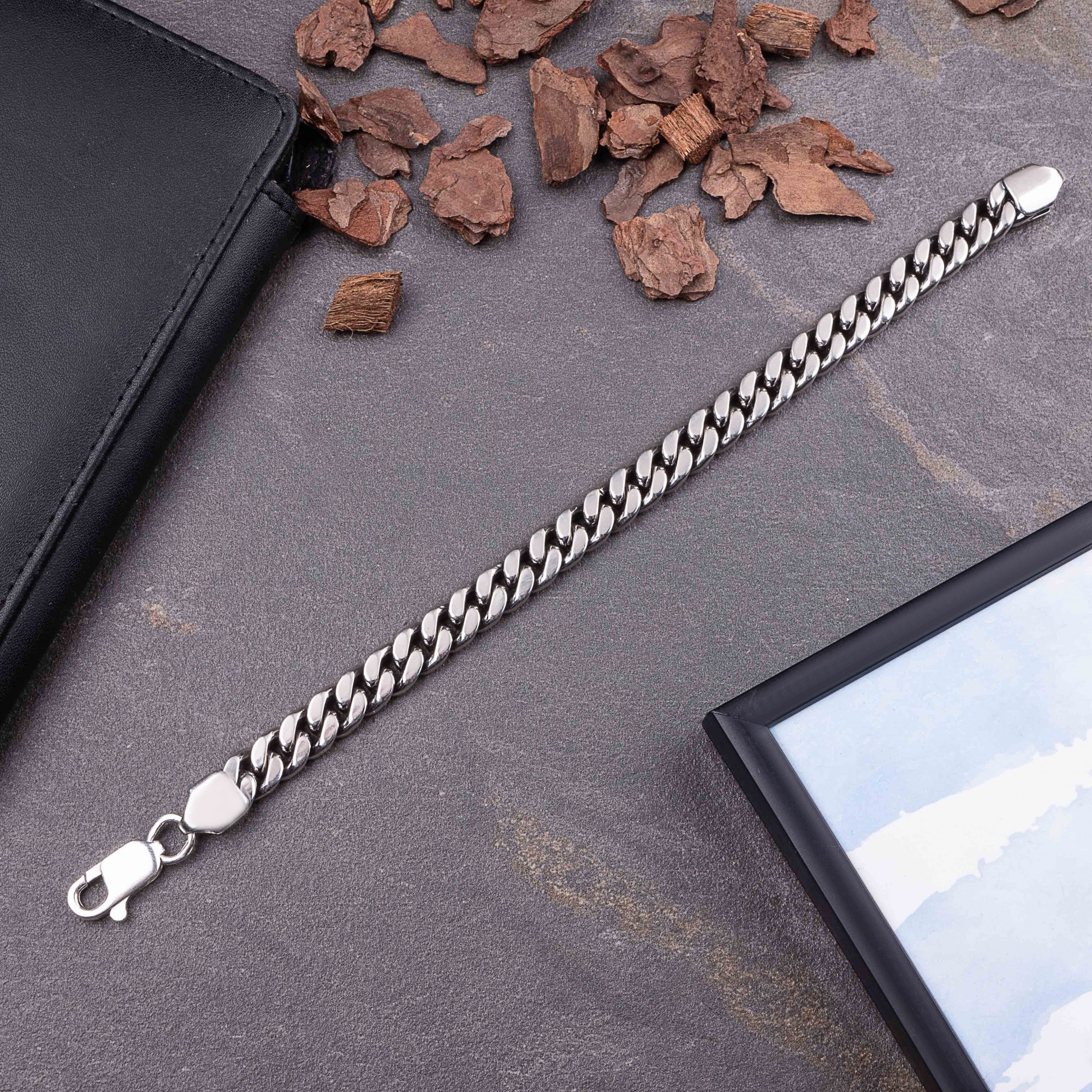 Серебряный браслет Панцирь 21 см 32,7 грамм арт. 224ч
Серебряный браслет Панцирь 21 см 32,7 грамм арт. 224ч