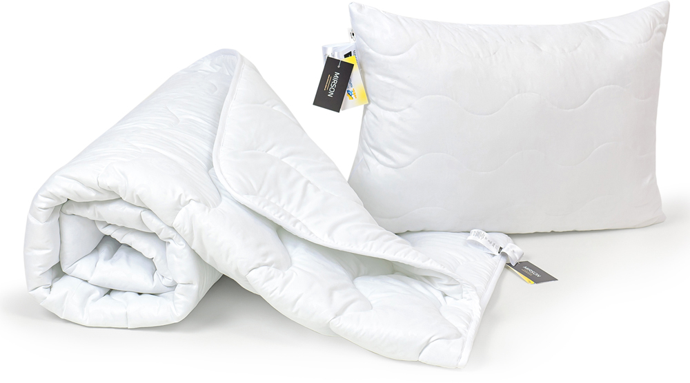 Набор антиаллергенный MirSon EcoSilk Всесезонный №1502 Eco Light White Soft Одеяло + подушка 50x70
Набор антиаллергенный MirSon EcoSilk Всесезонный №1502 Eco Light White Soft Одеяло + подушка 50x70