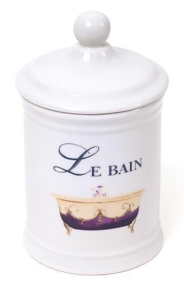 Емкость LE BAIN d 10.5х18.5 см для гигиенических принадлежностей фарфор (psg_BD-855-174)
Емкость LE BAIN d 10.5х18.5 см для гигиенических принадлежностей фарфор (psg_BD-855-174)
