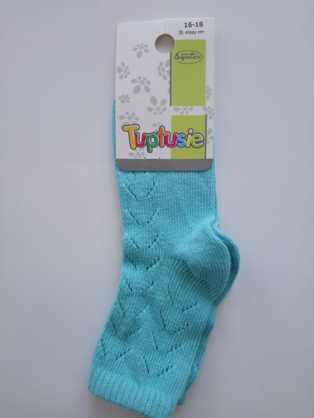 Шкарпетки дитячі однотонні ажурні Tuptusie SYNTEX (голубі). р. - (16-18 см, Шкарпетки дитячі однотонні ажурні Tuptusie SYNTEX (голубі). р. 25-28 (16-18 см)
Шкарпетки дитячі однотонні ажурні Tuptusie SYNTEX (голубі). р. - (16-18 см, Шкарпетки дитячі однотонні ажурні Tuptusie SYNTEX (голубі). р. 25-28 (16-18 см)