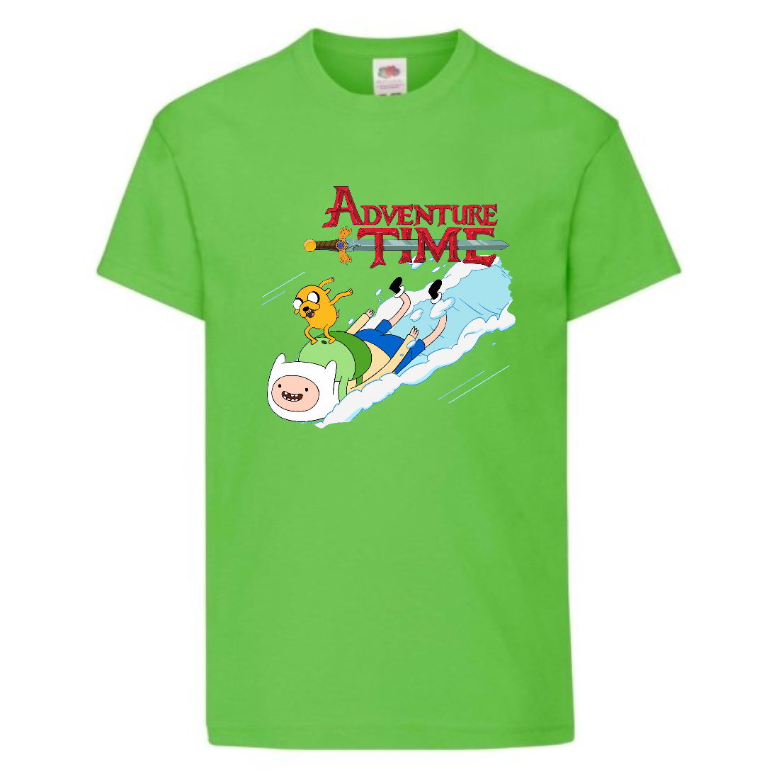 Футболка детская Время Приключений 005 (Adventure Time) светлозеленая (ADT lgrn 005) 128 см
Футболка детская Время Приключений 005 (Adventure Time) светлозеленая (ADT lgrn 005) 128 см