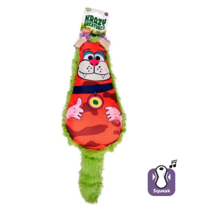 Игрушка мягкая для собак крейзи зверь с пищалкой Karlie Flamingo Crazy Critter 38х12х6.5 см
Игрушка мягкая для собак крейзи зверь с пищалкой Karlie Flamingo Crazy Critter 38х12х6.5 см