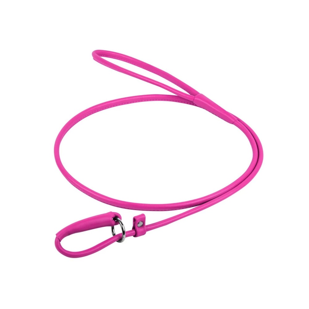 Поводок-удавка круглый кожаный для собак Collar Waudog Glamour 6 мм/135 см, розовый
Поводок-удавка круглый кожаный для собак Collar Waudog Glamour 6 мм/135 см, розовый