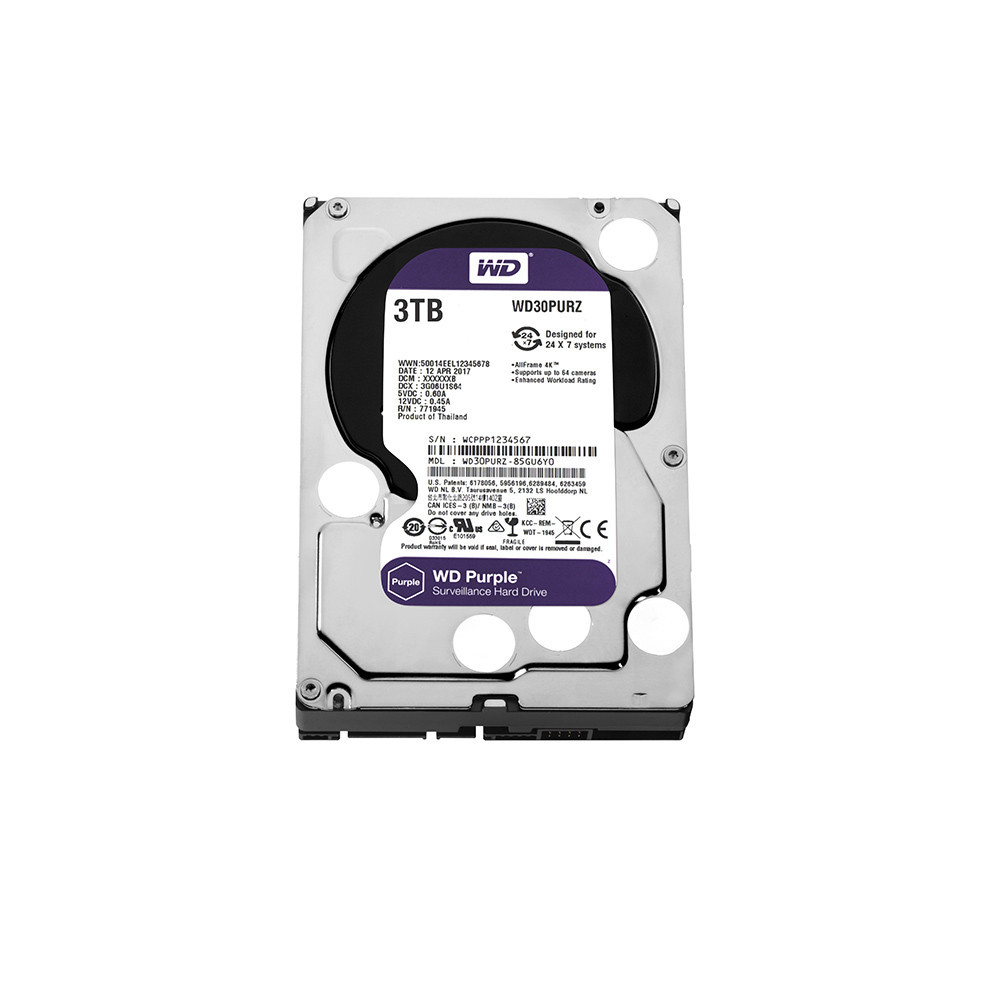 Жесткий диск Western Digital Purple 3ТБ 5400об/мин 64МБ SATAIII (WD30PURZ) Refurbished
Жесткий диск Western Digital Purple 3ТБ 5400об/мин 64МБ SATAIII (WD30PURZ) Refurbished
