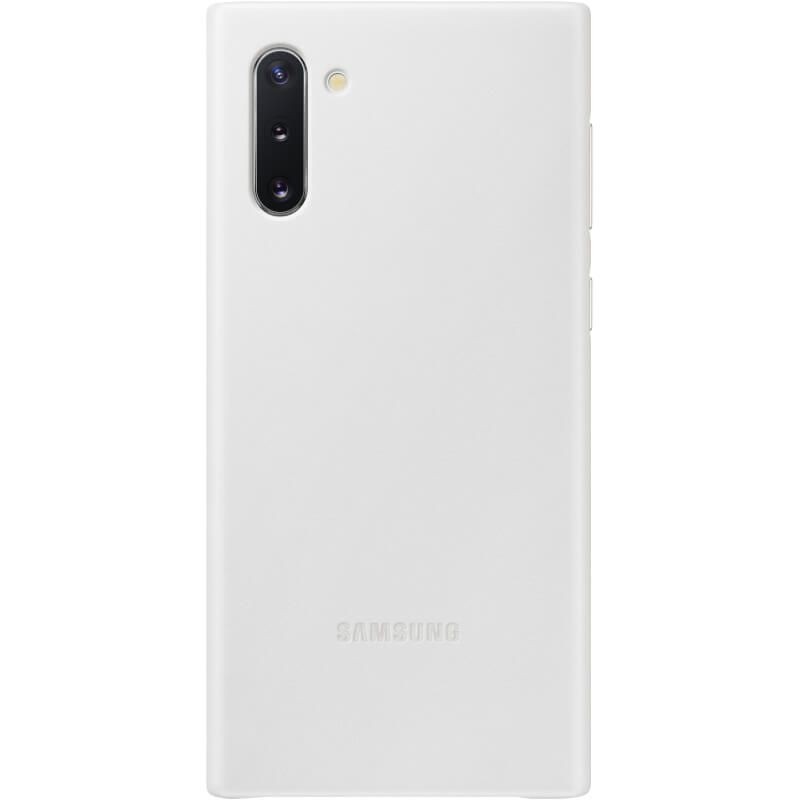 Оригинальный защитный кожаный чехол бампер Samsung Leather Cover для Galaxy Note 10 EF-VN970LWEG White
Оригинальный защитный кожаный чехол бампер Samsung Leather Cover для Galaxy Note 10 EF-VN970LWEG White