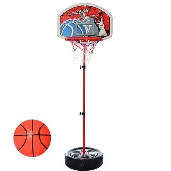 Детское баскетбольное кольцо на стойке 35х120 см Kings Sport M 2927 с кольцом щитом и мячом
Детское баскетбольное кольцо на стойке 35х120 см Kings Sport M 2927 с кольцом щитом и мячом