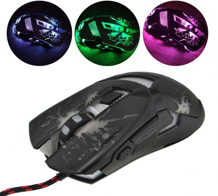 Мышь компьютерная проводная ZornWee Z42 игровая оптическая мышка, геймерская мышь с подсветкой
Мышь компьютерная проводная ZornWee Z42 игровая оптическая мышка, геймерская мышь с подсветкой