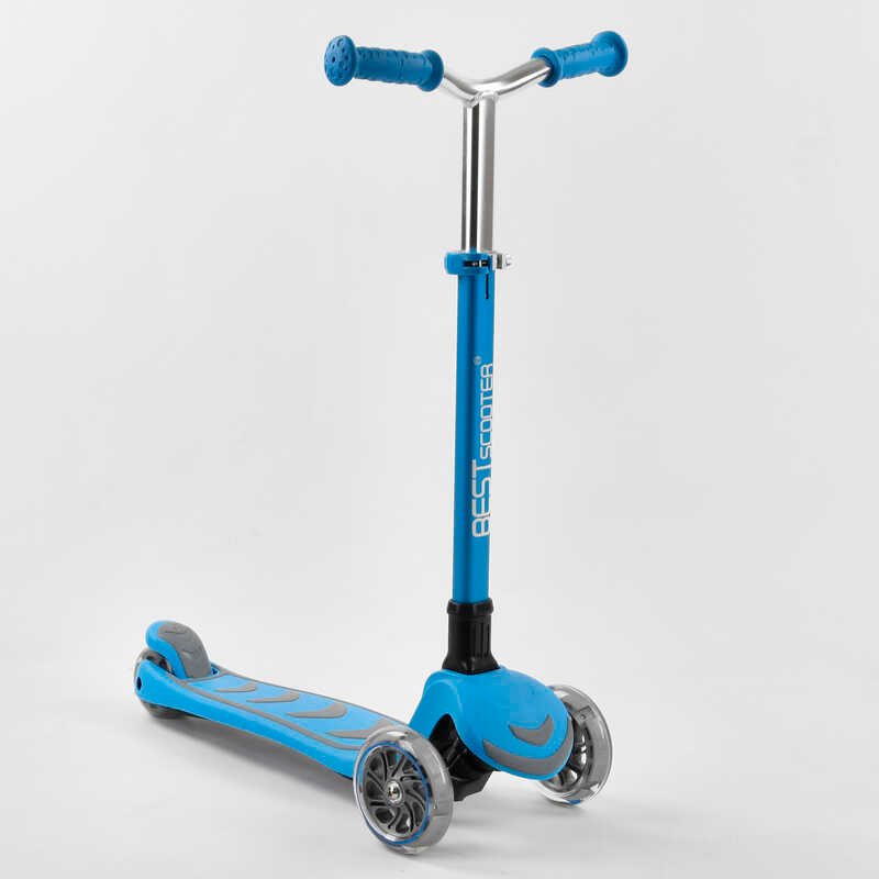 Самокат трехколесный Best Scooter складной алюминиевый руль, 4 колеса PU со светом Blue (102319)
Самокат трехколесный Best Scooter складной алюминиевый руль, 4 колеса PU со светом Blue (102319)