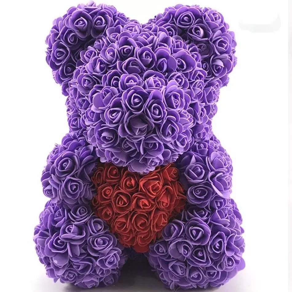Медведь с сердцем из 3D роз Teddy Rose 40 см + подарочная упаковка Фиолетовый (001ТМ 492)
Медведь с сердцем из 3D роз Teddy Rose 40 см + подарочная упаковка Фиолетовый (001ТМ 492)