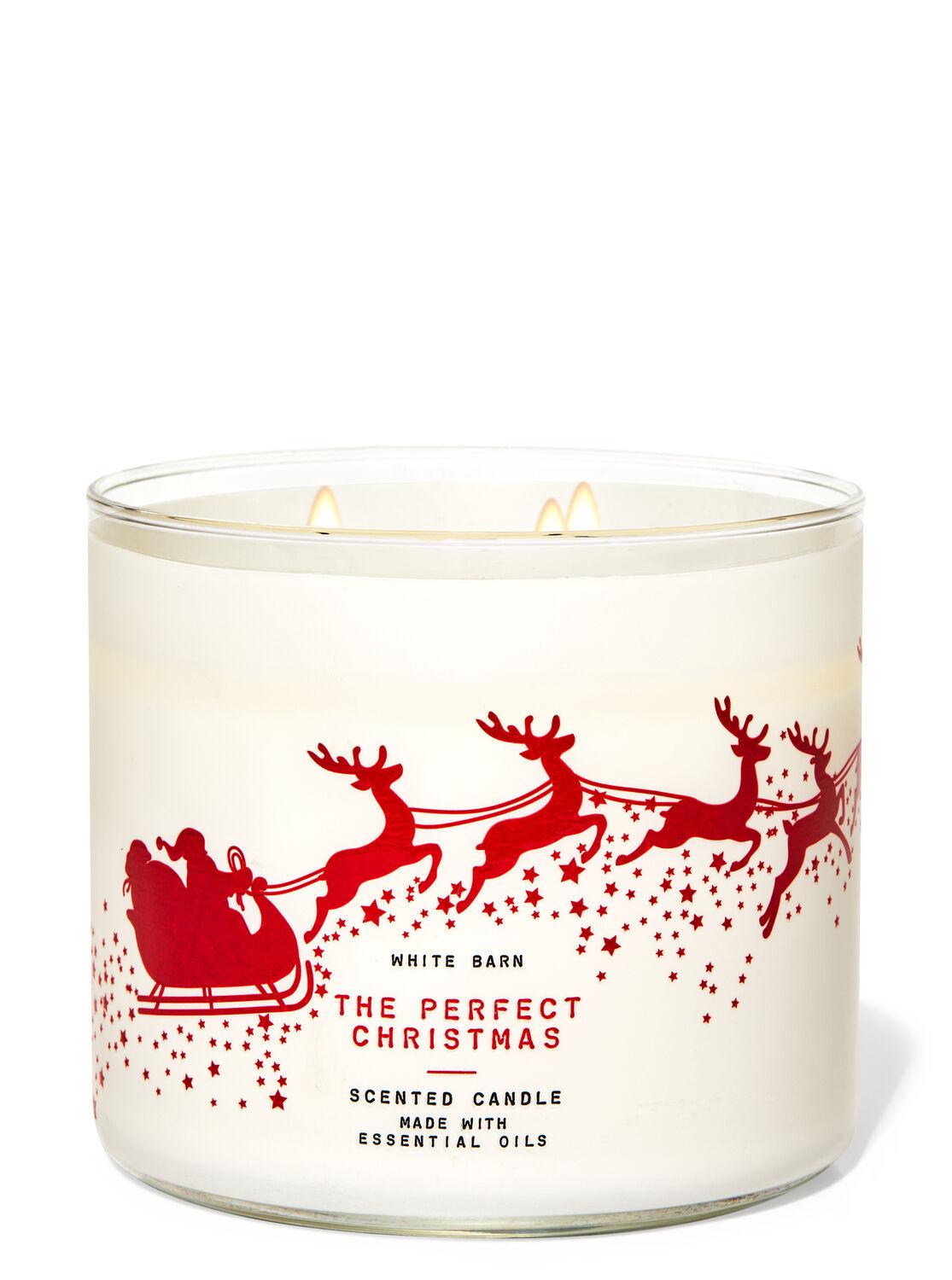 Свеча ароматизированная THE PERFECT CHRISTMAS Bath & Body Works BBW0054W 411 г Белый
Свеча ароматизированная THE PERFECT CHRISTMAS Bath & Body Works BBW0054W 411 г Белый