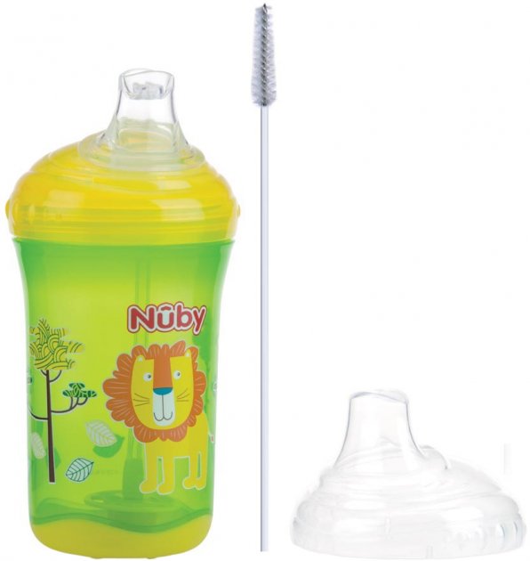 Поильник Nuby No Spill силиконовый Супер Носик-непроливайка с крышкой 300 мл Зеленый (10348grn)
Поильник Nuby No Spill силиконовый Супер Носик-непроливайка с крышкой 300 мл Зеленый (10348grn)