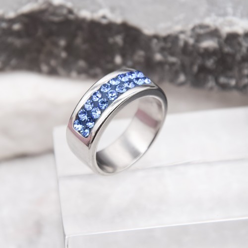 Кольцо женское Steel Evolution "Sapphire" из медицинской стали с кристаллами Swarovski размер 15 KSV 1 SA
Кольцо женское Steel Evolution "Sapphire" из медицинской стали с кристаллами Swarovski размер 15 KSV 1 SA