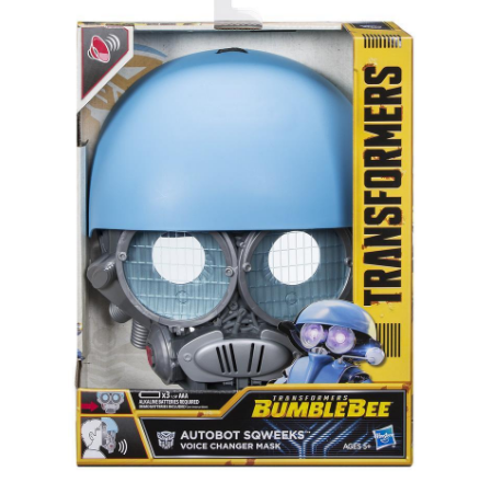 Маска Трансформера с изменением голоса Автобот Сквикс сери Бамблби Sqweeks Hasbro E1757
Маска Трансформера с изменением голоса Автобот Сквикс сери Бамблби Sqweeks Hasbro E1757