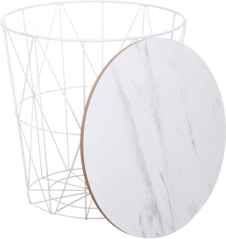 Стол-корзина (39*39*42) металл Белый
Стол-корзина (39*39*42) металл Белый