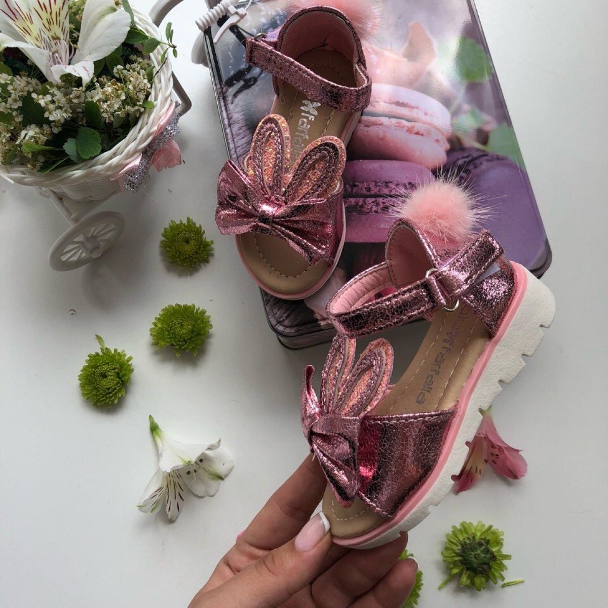 Босоножки ЗАЙЧИКИ розовые на липучке 21-13,5 см (БО00101)
Босоножки ЗАЙЧИКИ розовые на липучке 21-13,5 см (БО00101)