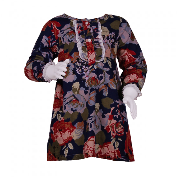 Платье из хлопка с цветочным принтом 2 года (87 см) Z 50132-deep blue разноцветный цвет
Платье из хлопка с цветочным принтом 2 года (87 см) Z 50132-deep blue разноцветный цвет