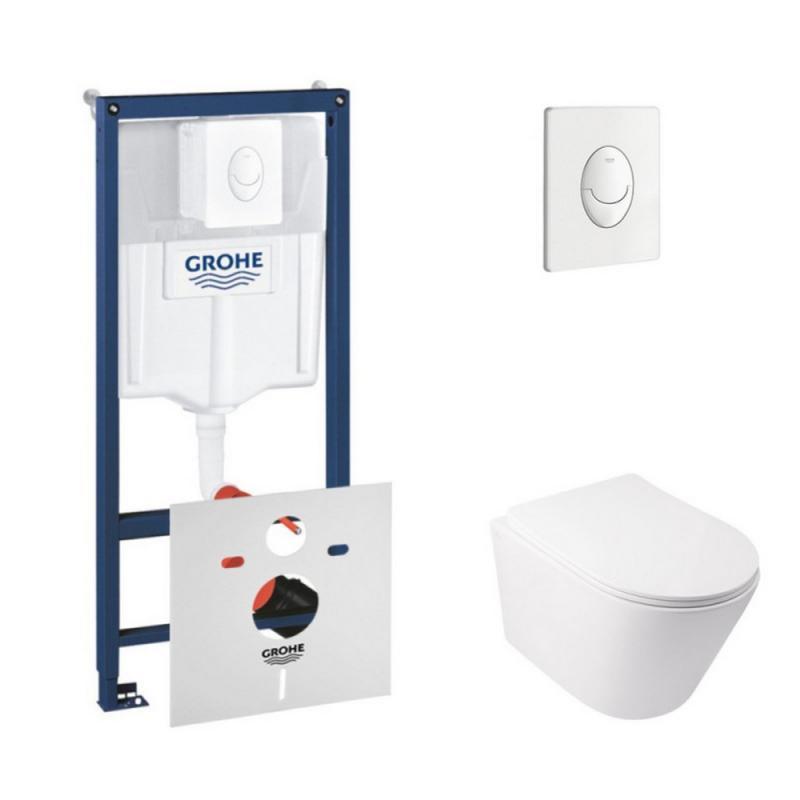Набор инсталляция 4 в 1 Qtap Grohe Rapid SL унитаз с сиденьем Swan (38722001QT16335178W)
Набор инсталляция 4 в 1 Qtap Grohe Rapid SL унитаз с сиденьем Swan (38722001QT16335178W)
