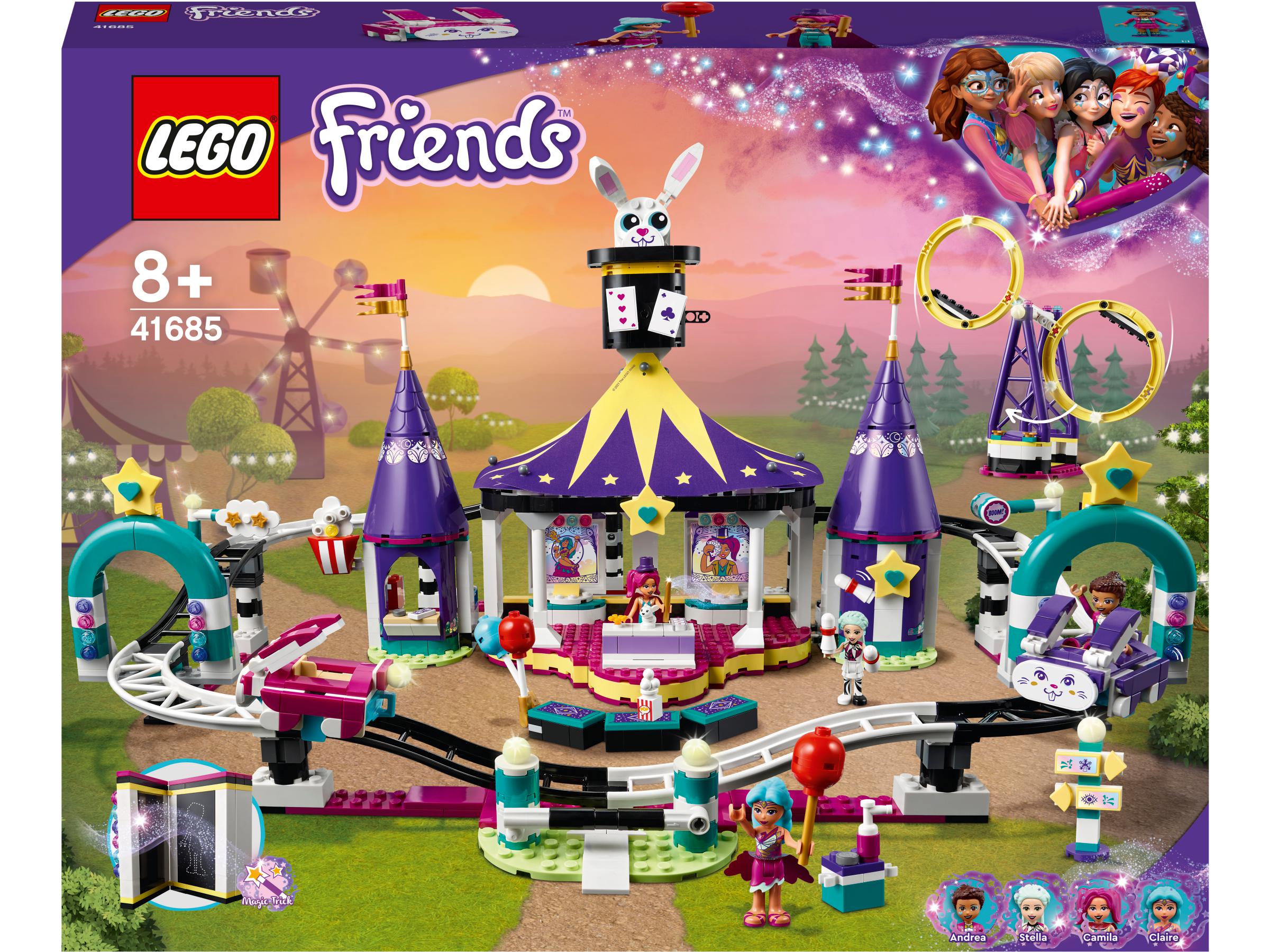 Конструктор LEGO Friends Американские горки на Волшебной ярмарке 971 деталь (41685)
Конструктор LEGO Friends Американские горки на Волшебной ярмарке 971 деталь (41685)