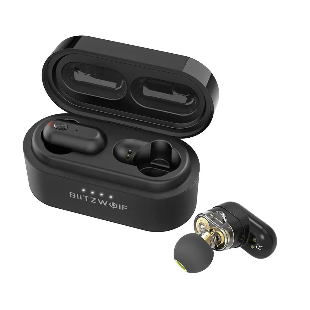 Бездротові Bluetooth навушники BlitzWolf BW-FYE7 з подвійними динаміками (Черный)
Бездротові Bluetooth навушники BlitzWolf BW-FYE7 з подвійними динаміками (Черный)