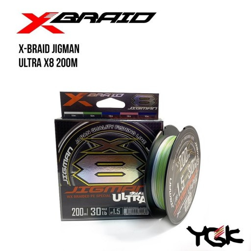 Шнур плетеный YGK X-Braid Jigman Ultra X8 200m 0.8 (16lb / 7.26kg) (134815)
Шнур плетеный YGK X-Braid Jigman Ultra X8 200m 0.8 (16lb / 7.26kg) (134815)