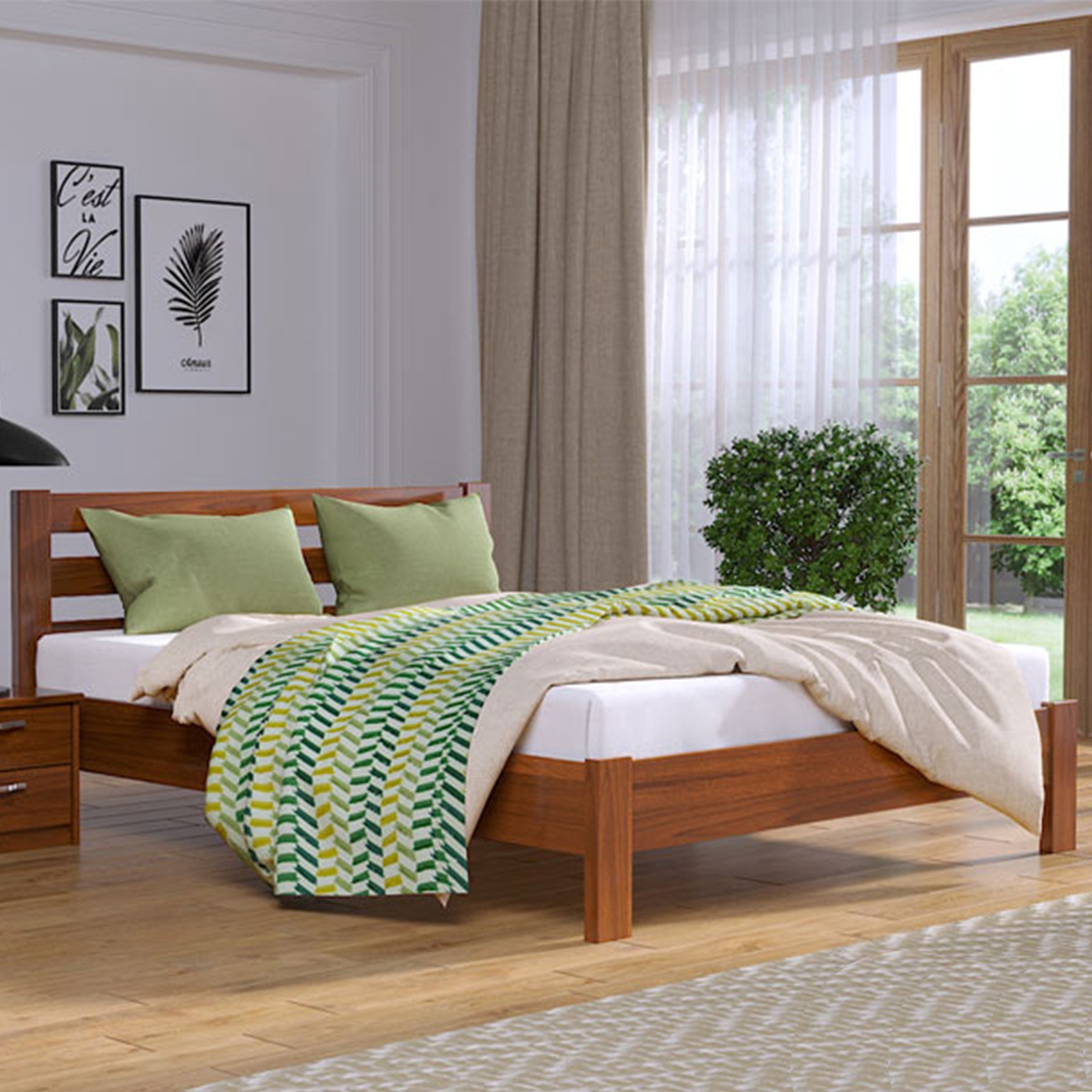 Кровать Рената Люкс Ольха 140х200 см 21109_61
Кровать Рената Люкс Ольха 140х200 см 21109_61