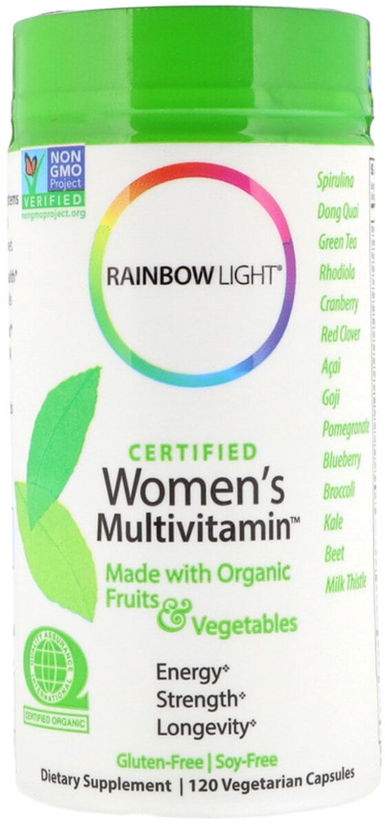 Мультивитамины Rainbow Light для женщин сертифицированные Certified Women's Multivitamin 120 вегетарианские капсулы (21888800018)
Мультивитамины Rainbow Light для женщин сертифицированные Certified Women's Multivitamin 120 вегетарианские капсулы (21888800018)