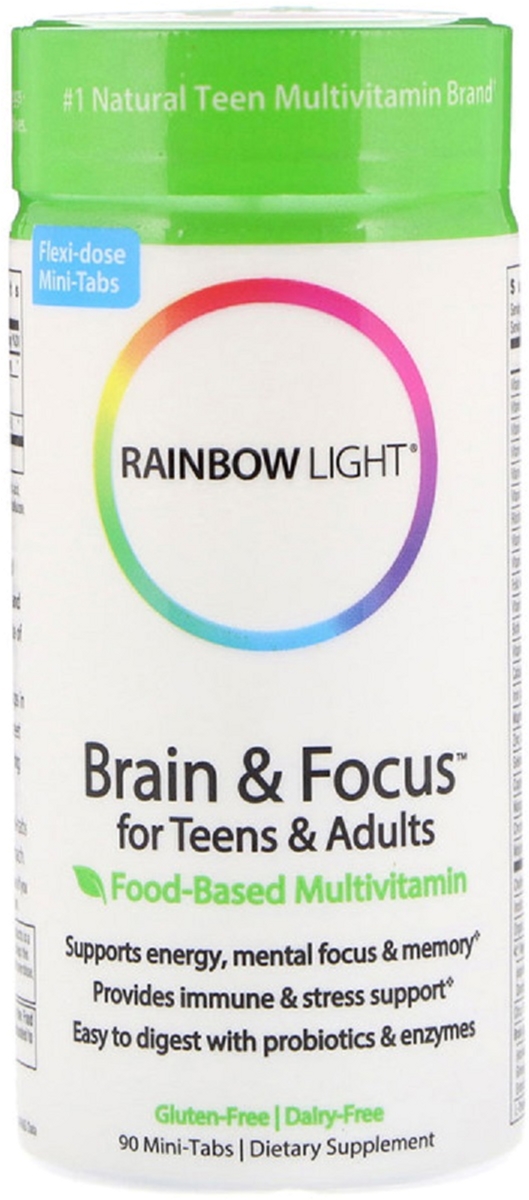 Мультивитамины Rainbow Light для подростков и взрослых для умственной деятельности и концентрации внимания 90 мини таблеток (21888202515)
Мультивитамины Rainbow Light для подростков и взрослых для умственной деятельности и концентрации внимания 90 мини таблеток (21888202515)