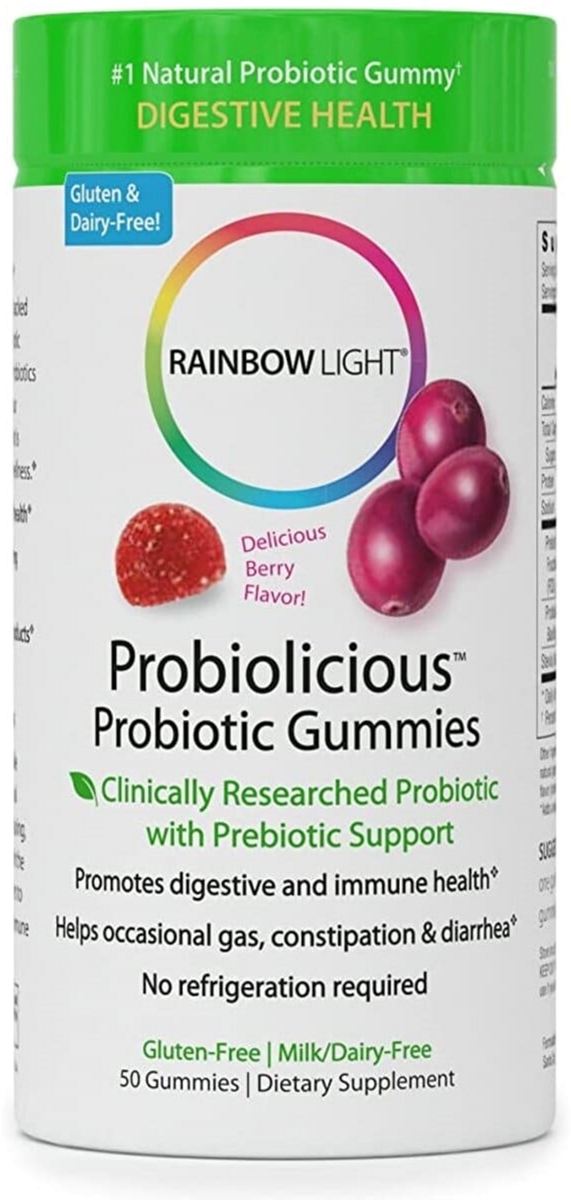 Пробиотики Rainbow Light вкус ягод Probiolicious Probiotic Gummies Delicious Berry Flavor 50 жевательных конфет (21888121212)
Пробиотики Rainbow Light вкус ягод Probiolicious Probiotic Gummies Delicious Berry Flavor 50 жевательных конфет (21888121212)