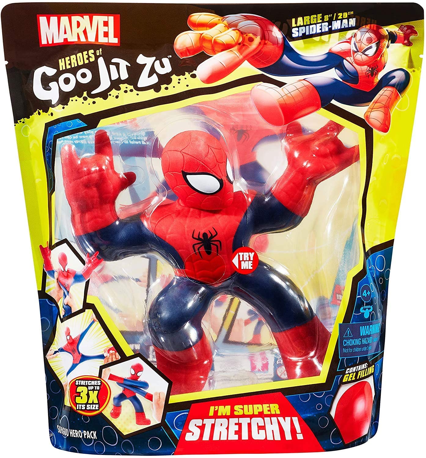 Фигурка Стретч-Антистрес 20 см Goo Jit Zu Большой Человек Паук Marvel Spider-Man 41081
Фигурка Стретч-Антистрес 20 см Goo Jit Zu Большой Человек Паук Marvel Spider-Man 41081