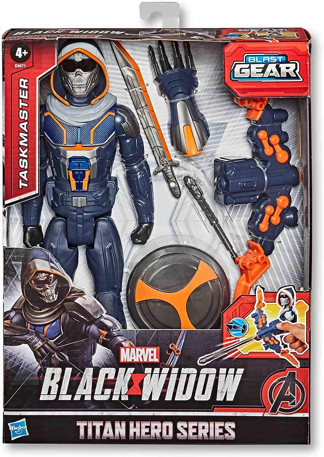 Фигурка Марвел Таскмастер 30 см Стреляет из Лука Taskmaster Blast Gear Hasbro E9671
Фигурка Марвел Таскмастер 30 см Стреляет из Лука Taskmaster Blast Gear Hasbro E9671