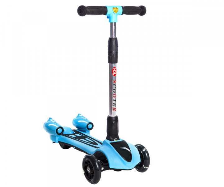 Детский самокат UTM с турбиной, светящимися колесами, музыкой и Bluetooth Blue 868
Детский самокат UTM с турбиной, светящимися колесами, музыкой и Bluetooth Blue 868