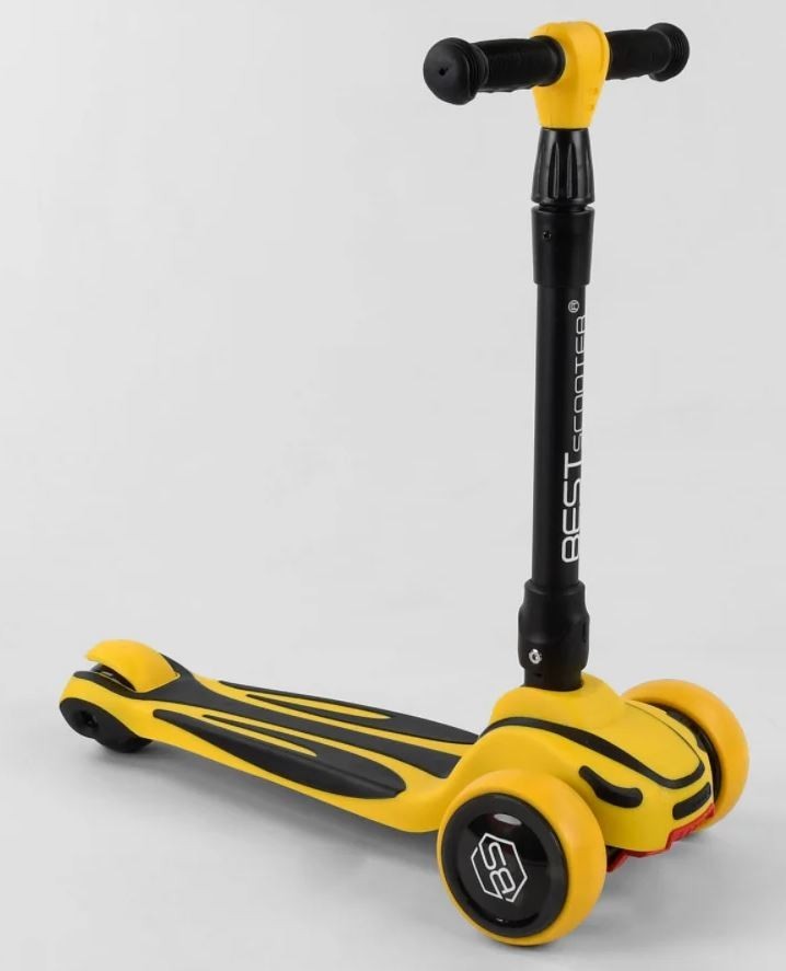 Самокат трехколесный S-4788 Best Scooter, MAXI, складной алюминиевый руль, 3 колеса PU со светом, d=12 см
Самокат трехколесный S-4788 Best Scooter, MAXI, складной алюминиевый руль, 3 колеса PU со светом, d=12 см