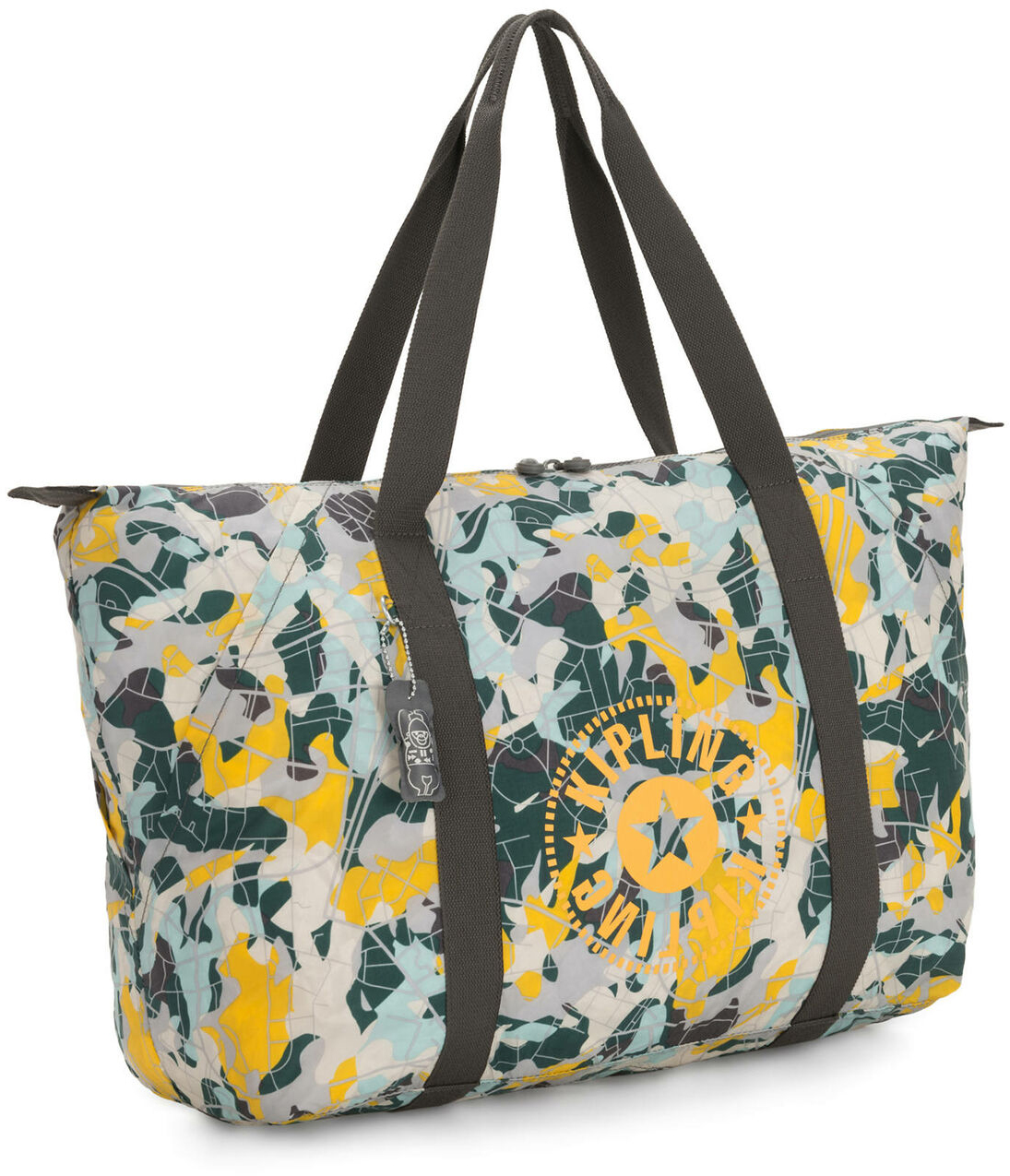 Женская сумка Kipling GO YOUR OWN WAY / Camo Map TOTEPACK двуручн. складная (29л) (57x37x18см) KI7319_72H