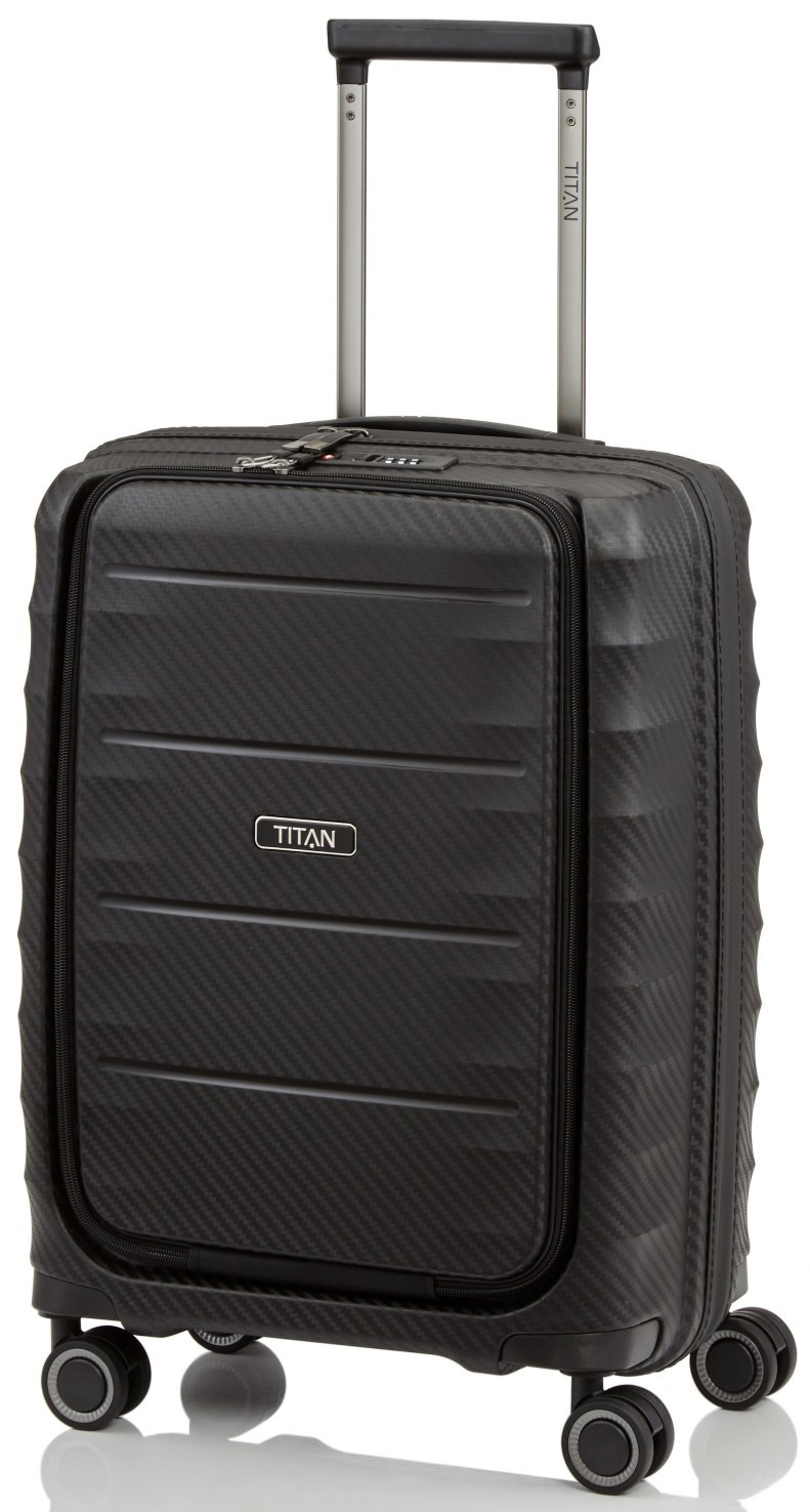Чемодан Titan HIGHLIGHT/Black на 4 колесах S с карманом д/ноутбука 15,6" (42л,2,5кг) (40x55x23см) Ti842409-00
Чемодан Titan HIGHLIGHT/Black на 4 колесах S с карманом д/ноутбука 15,6" (42л,2,5кг) (40x55x23см) Ti842409-00
