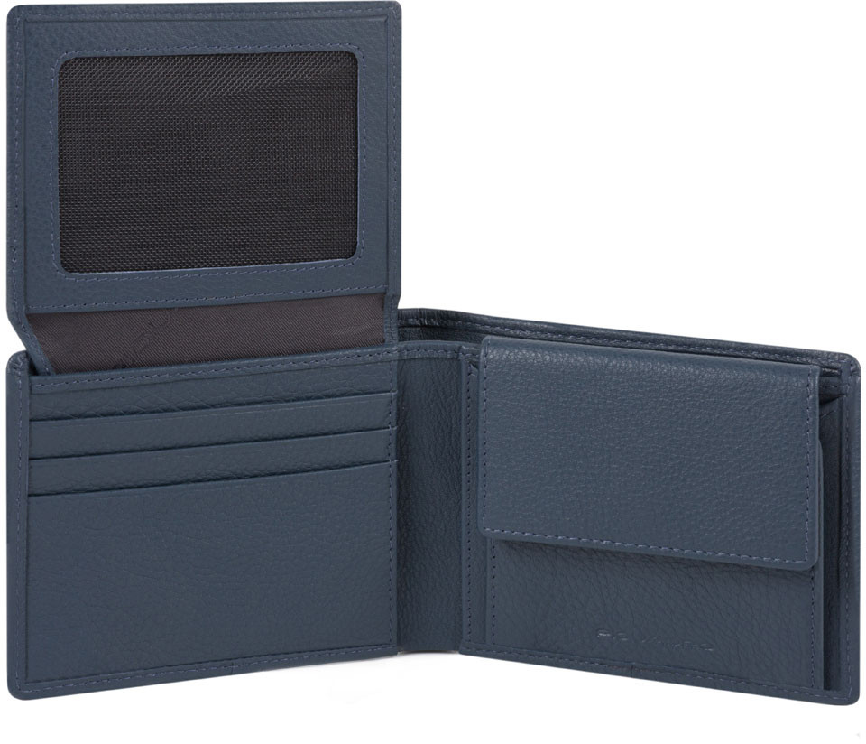 Портмоне Piquadro AKRON/Blue гориз. с отдел. для док. и монет с RFID защитой (11x9x2,5) PU4518AOR_BLU
Портмоне Piquadro AKRON/Blue гориз. с отдел. для док. и монет с RFID защитой (11x9x2,5) PU4518AOR_BLU