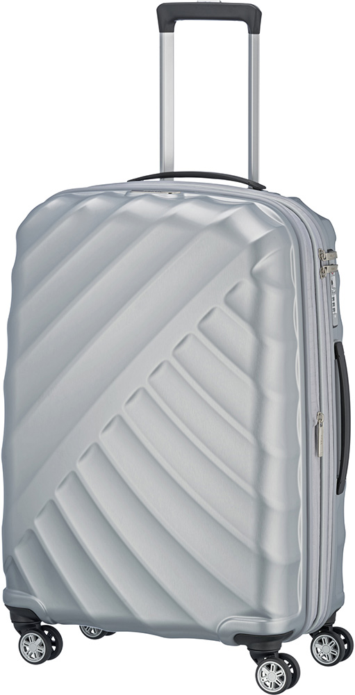 Чемодан Titan SHOOTING STAR/Silver на 4 колесах M exp. (70/81л,3,5кг) (44x66x26/30см) Ti828405-55
Чемодан Titan SHOOTING STAR/Silver на 4 колесах M exp. (70/81л,3,5кг) (44x66x26/30см) Ti828405-55