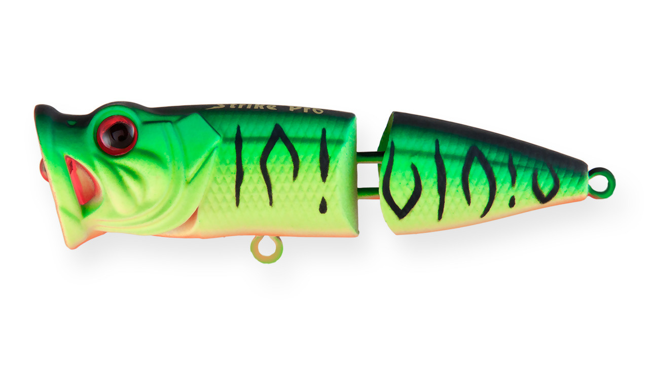 Поппер Strike Pro Pike Pop Joint 95 составной плавающий 9,5см 21,5гр#GC01S (82396)
Поппер Strike Pro Pike Pop Joint 95 составной плавающий 9,5см 21,5гр#GC01S (82396)