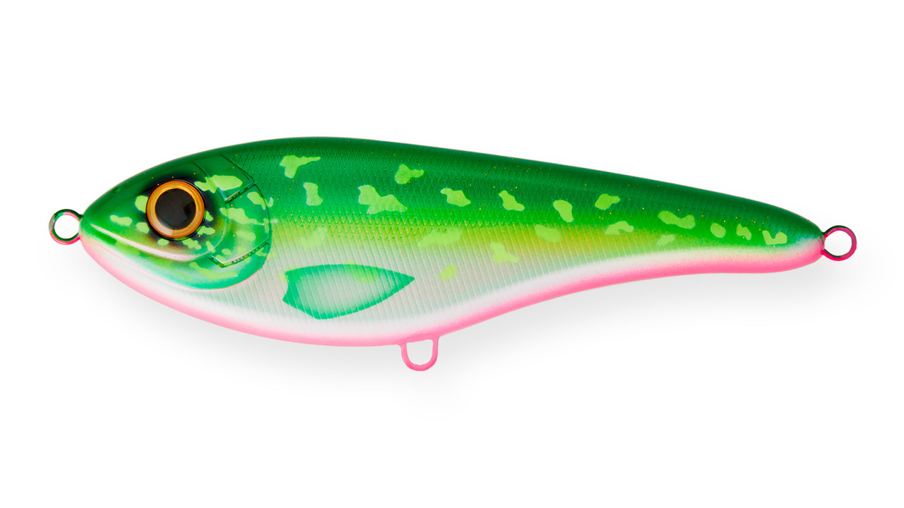 Джерк Бейт Strike Pro Buster Jerk тонущий 15см 75гр Загл.0,5-4,0м WOLF COLOR #AC450F (82831)
Джерк Бейт Strike Pro Buster Jerk тонущий 15см 75гр Загл.0,5-4,0м WOLF COLOR #AC450F (82831)