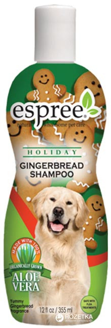Шампунь Espree Gingerbread Shampoo с ароматом имбирного печенья для собак 355 мл (e01400)
Шампунь Espree Gingerbread Shampoo с ароматом имбирного печенья для собак 355 мл (e01400)