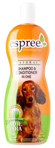 Шампунь и кондиционер два в одном для собак Espree Shampoo & Conditioner in One 355 мл (0748406000872)
Шампунь и кондиционер два в одном для собак Espree Shampoo & Conditioner in One 355 мл (0748406000872)