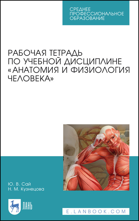 Рабочая тетрадь по учебной дисциплине Анатомия и физиология человека. Учебное пособие для СПО (4293853)
Рабочая тетрадь по учебной дисциплине Анатомия и физиология человека. Учебное пособие для СПО (4293853)