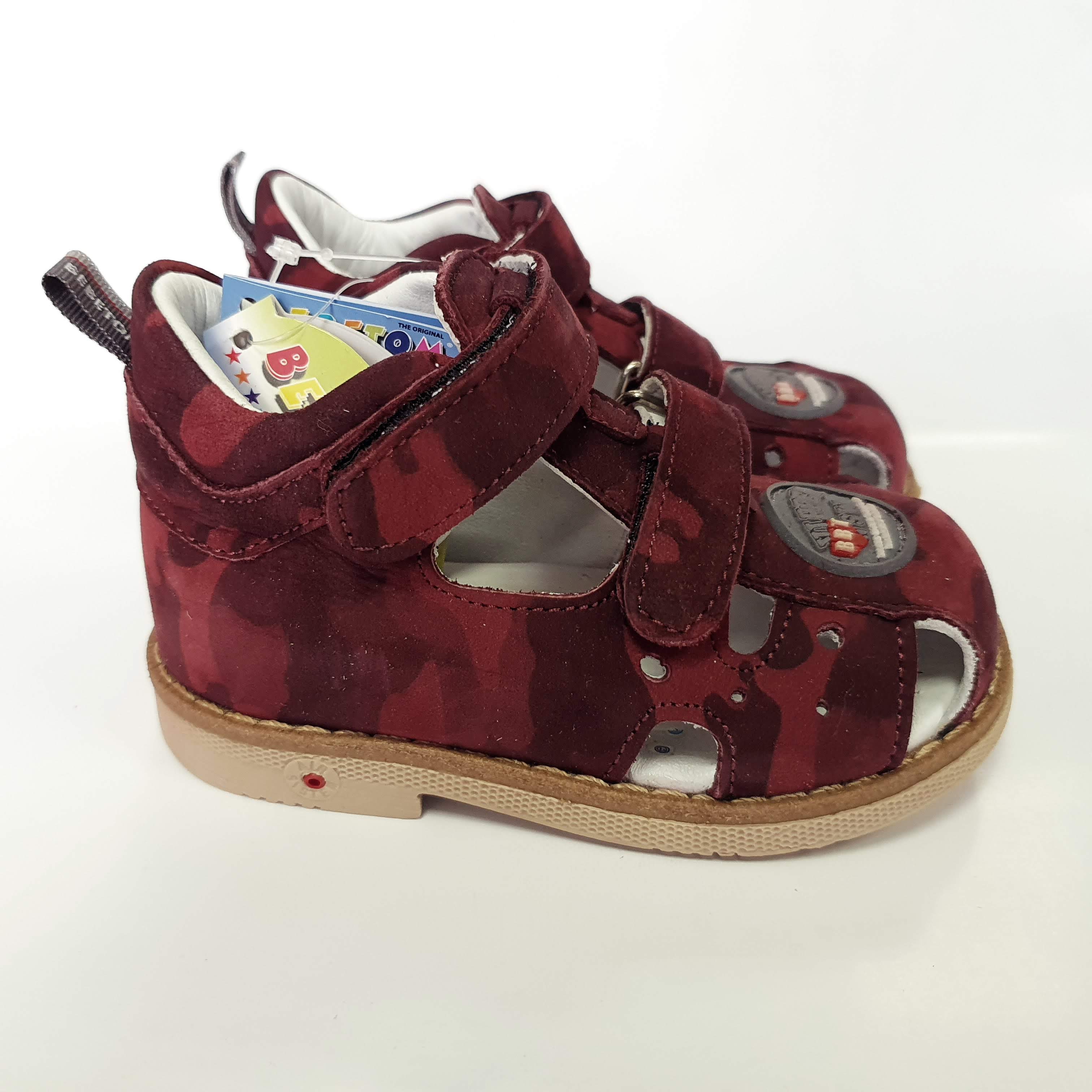 Босоніжки з каблуком Томаса Bebetom 70.34.885 24 Бордові
Босоніжки з каблуком Томаса Bebetom 70.34.885 24 Бордові