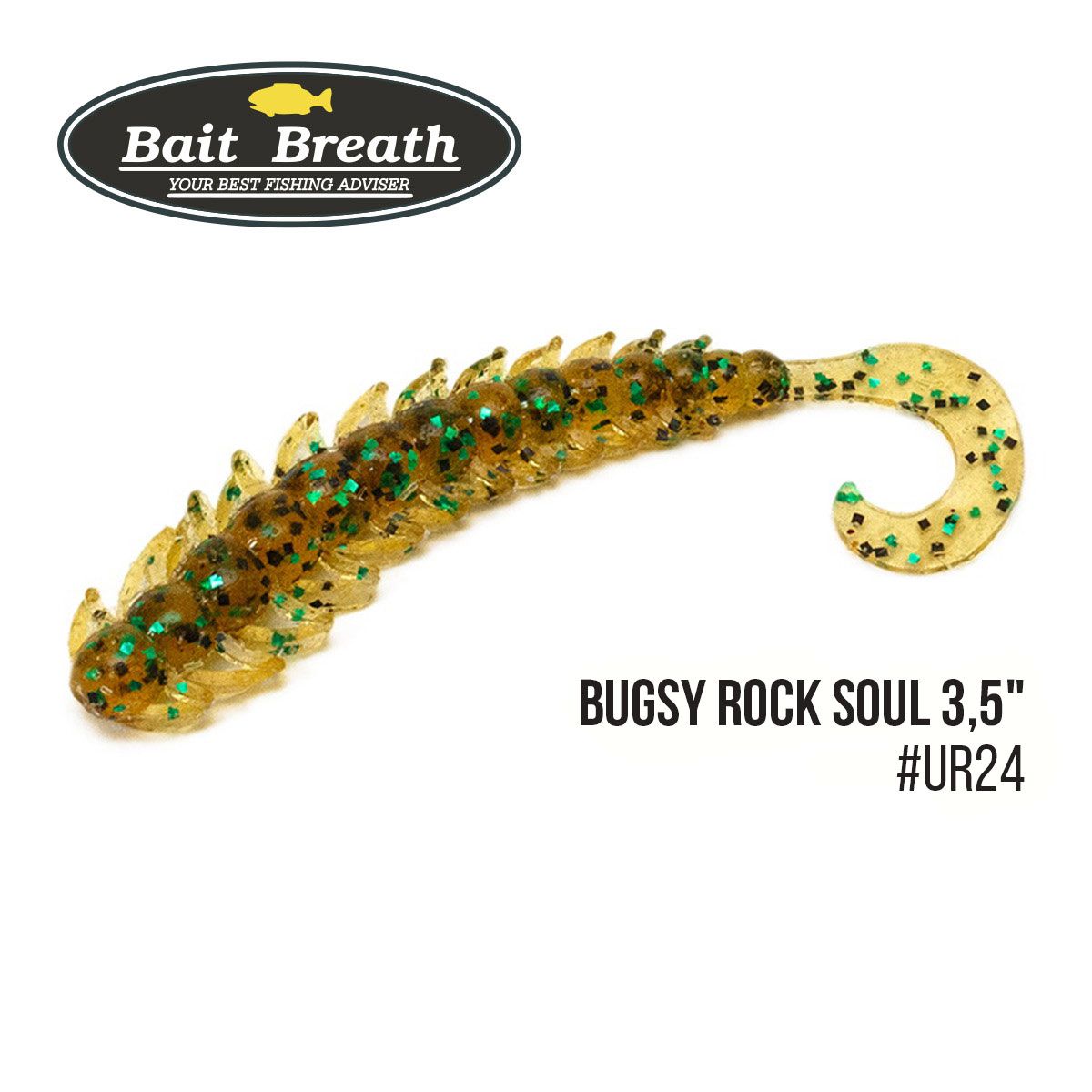 Приманка Bait Breath BUGSY 3,5'' Rock Soul (10 шт.) (Ur24 Pumpkin/green・seed)
Приманка Bait Breath BUGSY 3,5'' Rock Soul (10 шт.) (Ur24 Pumpkin/green・seed)