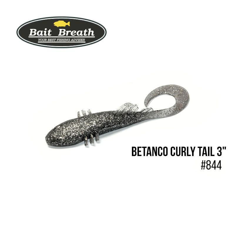 Приманка Bait Breath BeTanCo Curly Tail 3'' (6 шт.) (S844 KATAKUCHI (smoke Silver)) 
Приманка Bait Breath BeTanCo Curly Tail 3'' (6 шт.) (S844 KATAKUCHI (smoke Silver))