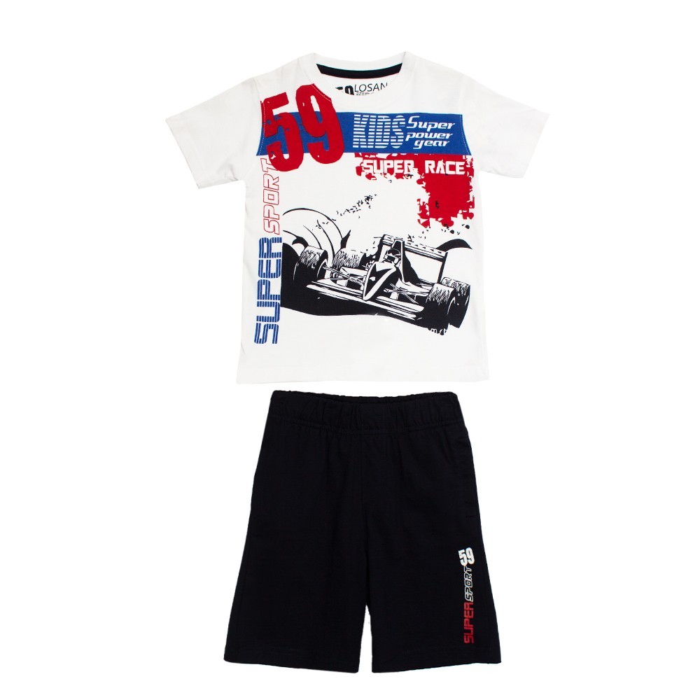 Костюм : Футболка и шорты Losan Kids boys (315-8003AC/001) Белый 7 Years-122 см
Костюм : Футболка и шорты Losan Kids boys (315-8003AC/001) Белый 7 Years-122 см